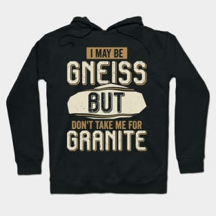 I May Be Gneiss But Don't Take Me For Granite Hoodie